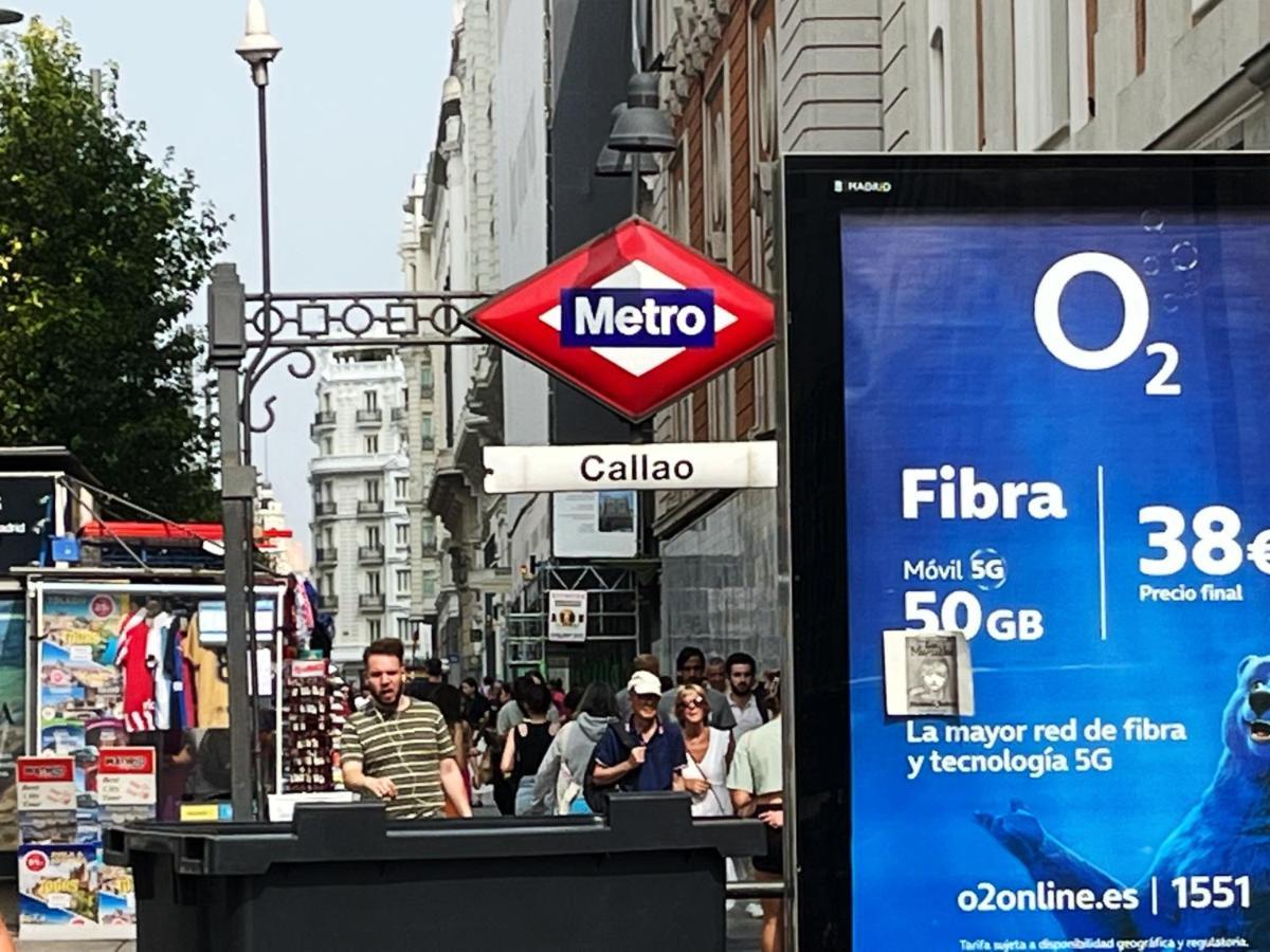 Chic4 Luxury Gran Via Leilighet Madrid Eksteriør bilde