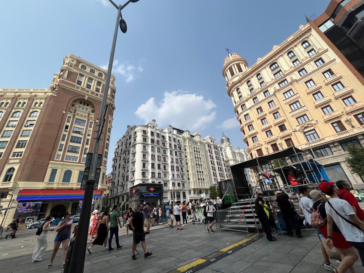 Chic4 Luxury Gran Via Leilighet Madrid Eksteriør bilde